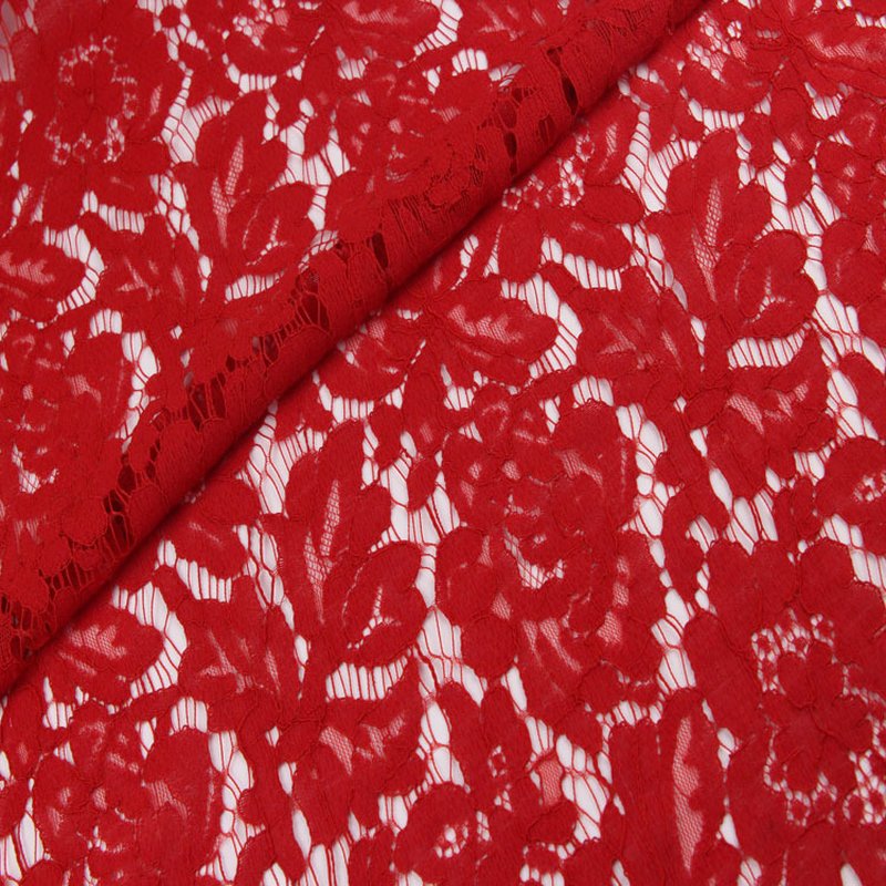 Lace Fabric Dress Eyelash Polyester for Women's Wear Wholesale Supplie 5
